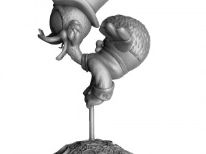SCROOGE MCDUCK 2 OPTIONS STL FOR 3D PRINT 3D-Modell
