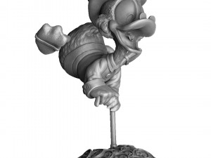 SCROOGE MCDUCK 2 OPTIONS STL FOR 3D PRINT 3D-Modell