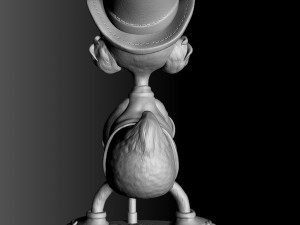 SCROOGE MCDUCK 2 OPTIONS STL FOR 3D PRINT 3D-Modell