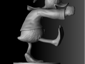 Donald angry 3D 모델