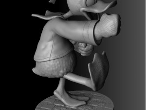 Donald angry 3D 모델