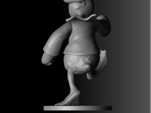 Donald angry 3D 모델