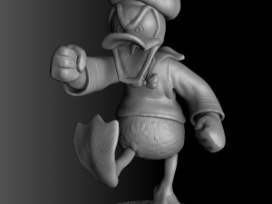 Donald angry 3D 모델