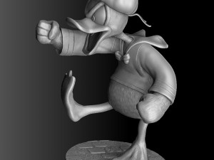 Donald angry 3D 모델