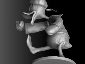 Donald angry 3D 모델
