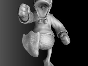 Donald angry 3D 모델