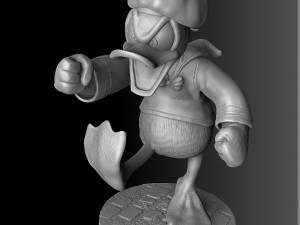 Donald angry 3D 모델