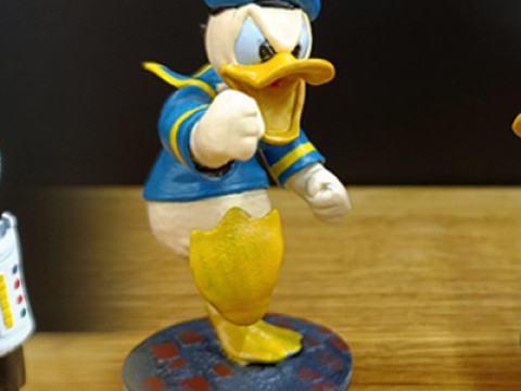 Donald angry 3D 모델