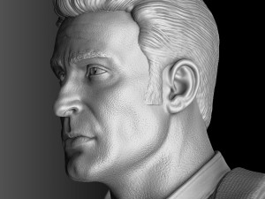 Captain america 3D-Modell