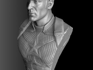 Captain america 3D-Modell
