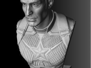 Captain america 3D-Modell