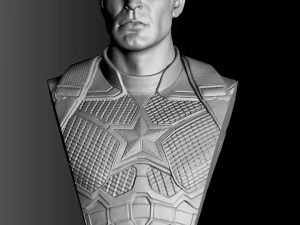 Captain america 3D Model