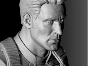 Captain america 3D Model