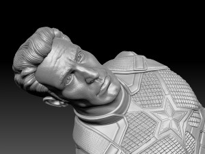 Captain america 3D-Modell