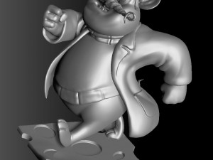 Rockfordchip n dale rescue rangers Modèle 3D
