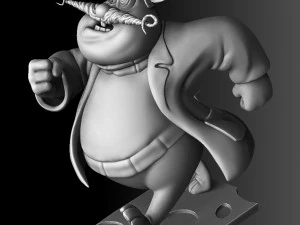 Penjaga penyelamat Rockfordchip n dale Model 3D