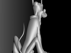 Mickey Minnie Mouse and Pluto Modèle 3D