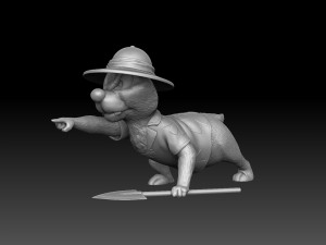 Chip n Dale Rescue Rangers for 3D Printing Stl Modello di stampa 3D
