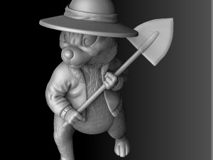 Chip n Dale Rescue Rangers for 3D Printing Stl Modello di stampa 3D