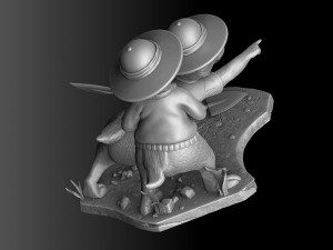 Chip n Dale Rescue Rangers for 3D Printing Stl Modello di stampa 3D