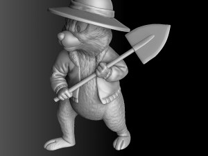 Chip n Dale Rescue Rangers for 3D Printing Stl Modello di stampa 3D