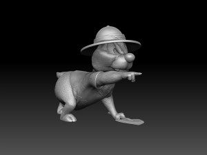Chip n Dale Rescue Rangers for 3D Printing Stl Modello di stampa 3D