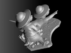 Chip n Dale Rescue Rangers for 3D Printing Stl Modello di stampa 3D