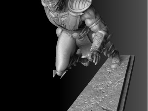 Scorpion mk9 vs Sub-Zero mkx for 3D printing STL 3D-Druckmodell