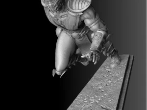 Scorpion mk9 vs Sub-Zero mkx for 3D printing STL 3D Print Model