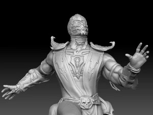 Scorpion mk9 vs Sub-Zero mkx for 3D printing STL 3D Print Model