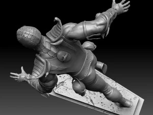 Scorpion mk9 vs Sub-Zero mkx for 3D printing STL 3D Print Model