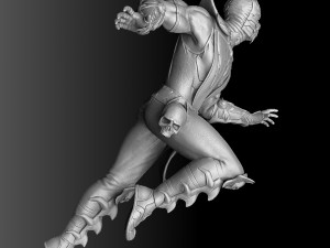 Scorpion mk9 vs Sub-Zero mkx for 3D printing STL 3D-Druckmodell