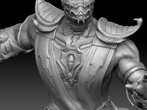 Scorpion mk9 vs Sub-Zero mkx for 3D printing STL 3D Print Model