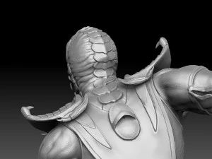 Scorpion mk9 vs Sub-Zero mkx for 3D printing STL 3D Print Model