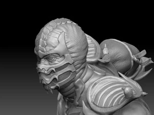 Scorpion mk9 vs Sub-Zero mkx for 3D printing STL 3D Print Model