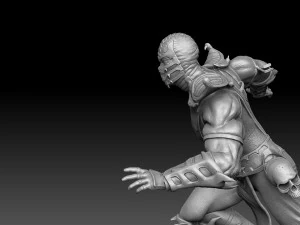 Scorpion mk9 vs Sub-Zero mkx for 3D printing STL 3D Print Model