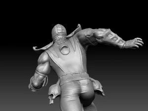 Scorpion mk9 vs Sub-Zero mkx for 3D printing STL 3D Print Model
