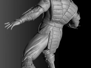 Scorpion mk9 vs Sub-Zero mkx for 3D printing STL 3D Print Model