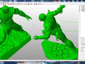 Scorpion mk9 vs Sub-Zero mkx for 3D printing STL 3D Print Model