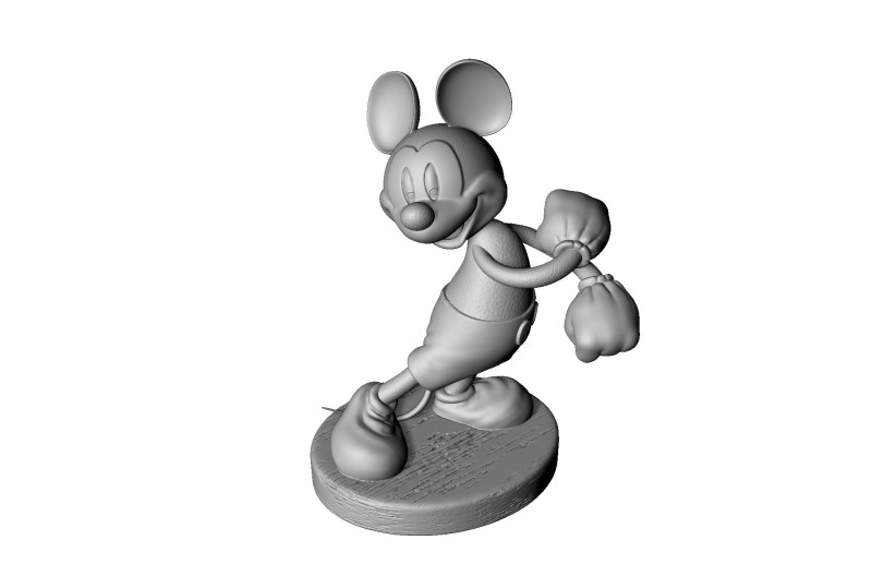 Mickey Mouse happy 3Dモデル .c4d .max .obj .3ds .fbx .stl .blend 