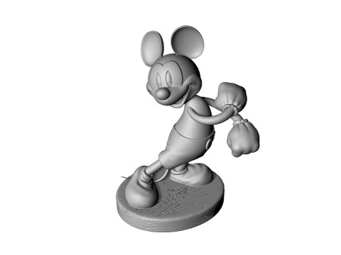 Mickey Mouse happy 3D Model