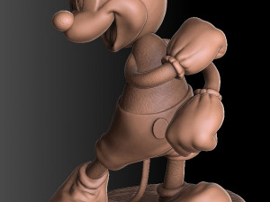 Mickey Mouse happy 3Dモデル