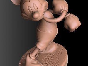 Mickey Mouse happy 3Dモデル