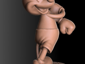 Mickey Mouse happy 3Dモデル