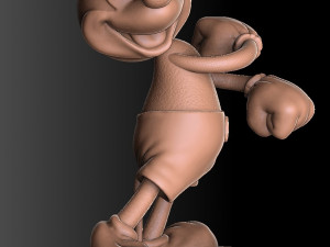 Mickey Mouse happy 3Dモデル