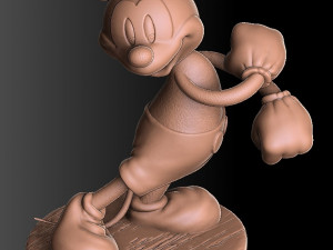 Mickey Mouse happy 3Dモデル
