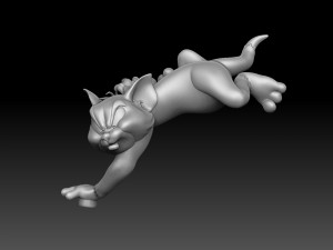 Tom and Jerry 3d parintabe Modelo de Impressão 3D