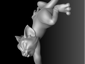 Tom and Jerry 3d parintabe Modelo de Impressão 3D