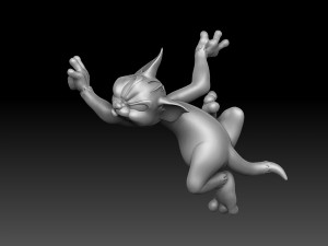 Tom and Jerry 3d parintabe Modelo de Impressão 3D