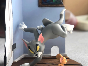Tom and Jerry 3d parintabe Modelo de Impressão 3D